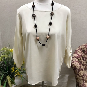 Fun & Flirt 3/4 Sleeve Blouse M